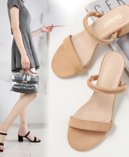 KL789 - Fashion Tarte Heel Khaki
